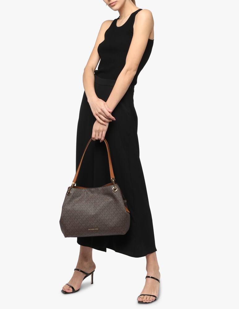 rinascente Michael Michael Kors Raven logo shoulder bag