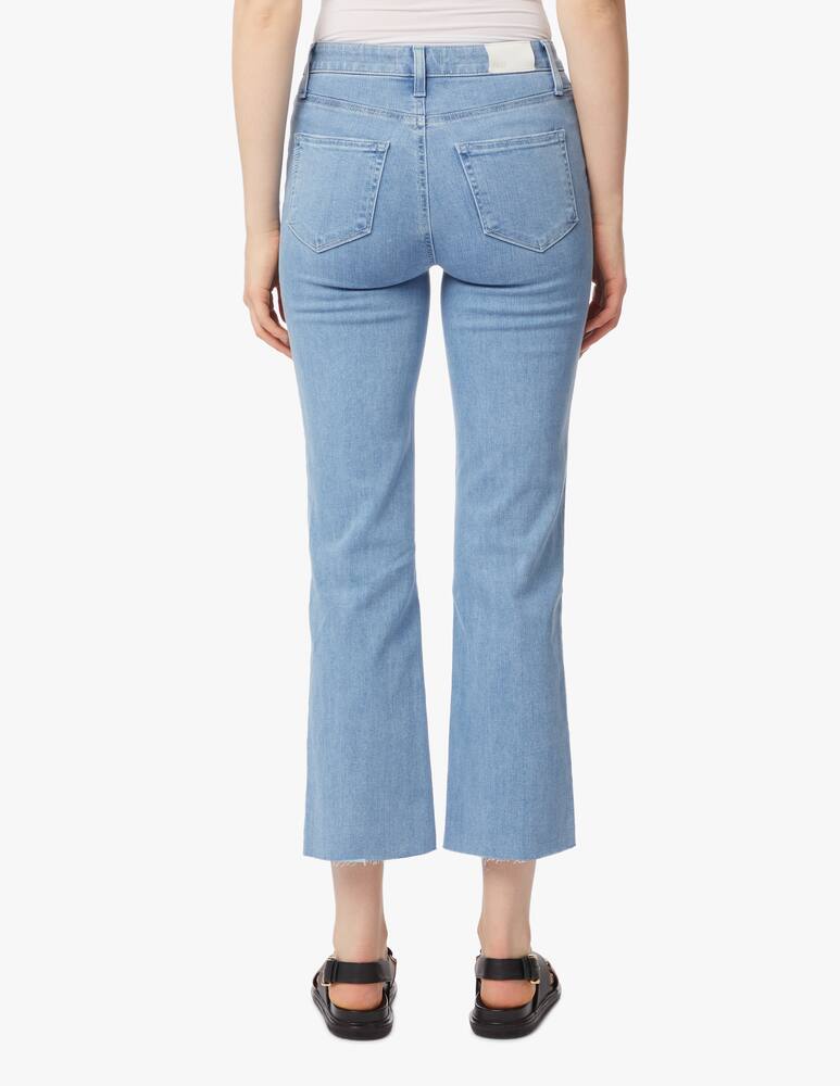 rinascente Paige Jeans crop a zampa e vita alta