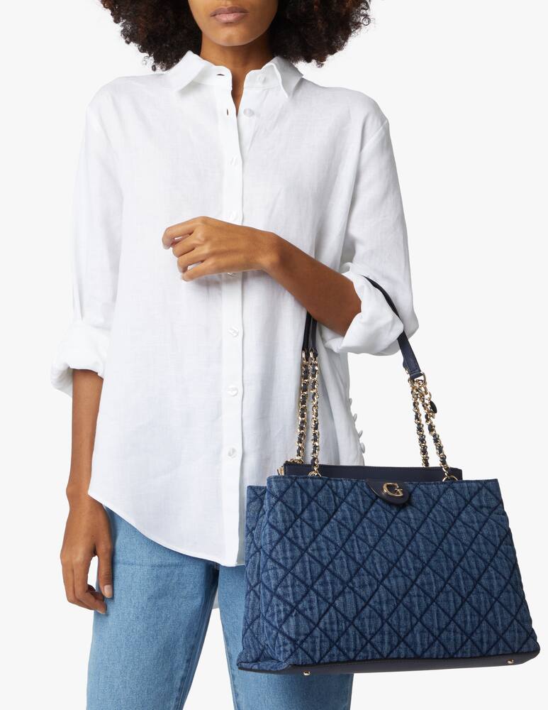 rinascente Guess Borsa shopper Gillian - blu