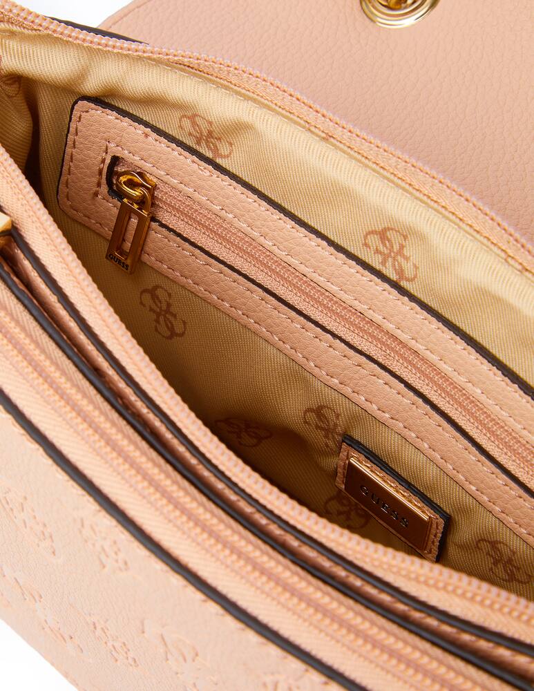 rinascente Guess Helaina 4g crossbody bag - beige