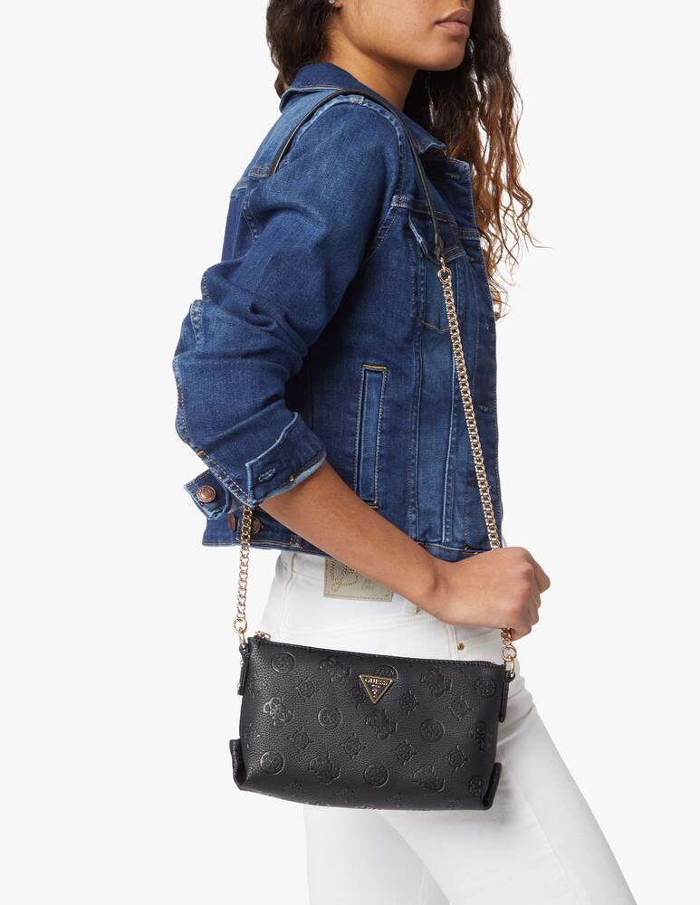 rinascente Guess Mini borsa a tracolla Helania - nero