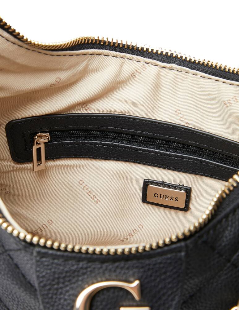 rinascente Guess Gillian shoulder hobo bag - black