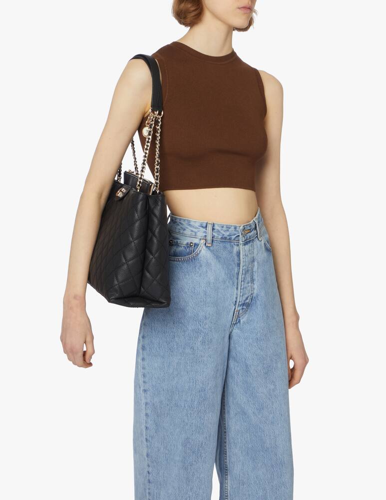 rinascente Guess Gillian tote bag - black