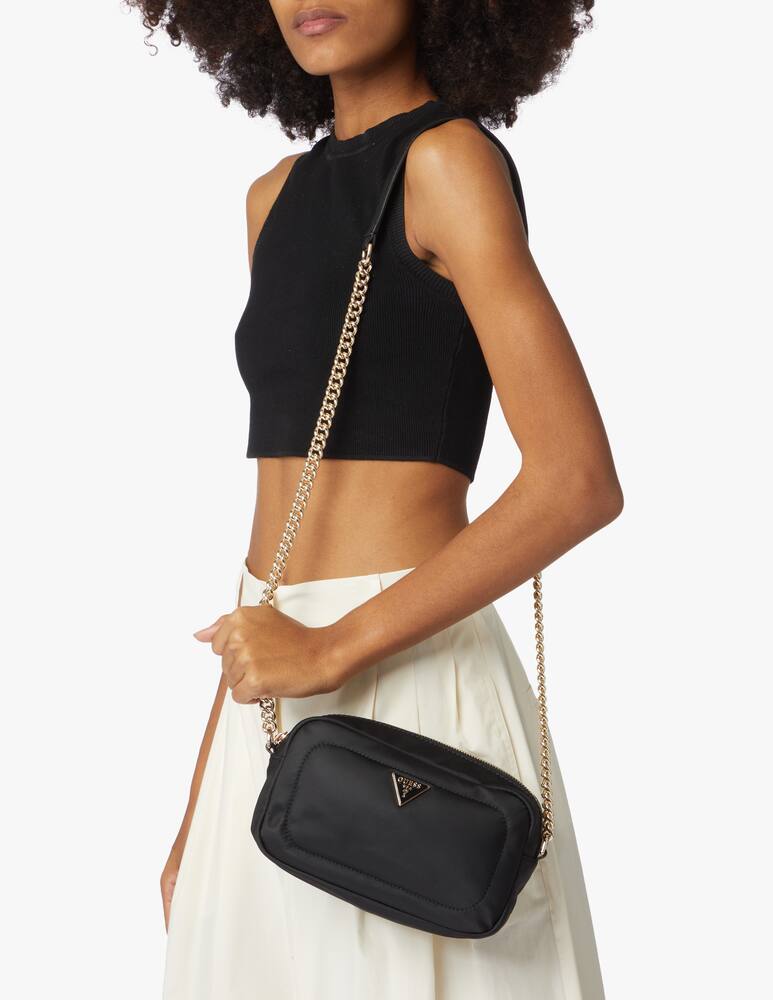 rinascente Guess Sharma camera bag - black