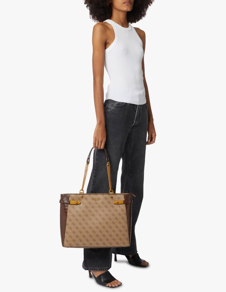 rinascente Guess Borsa a spalla Zadie - beige