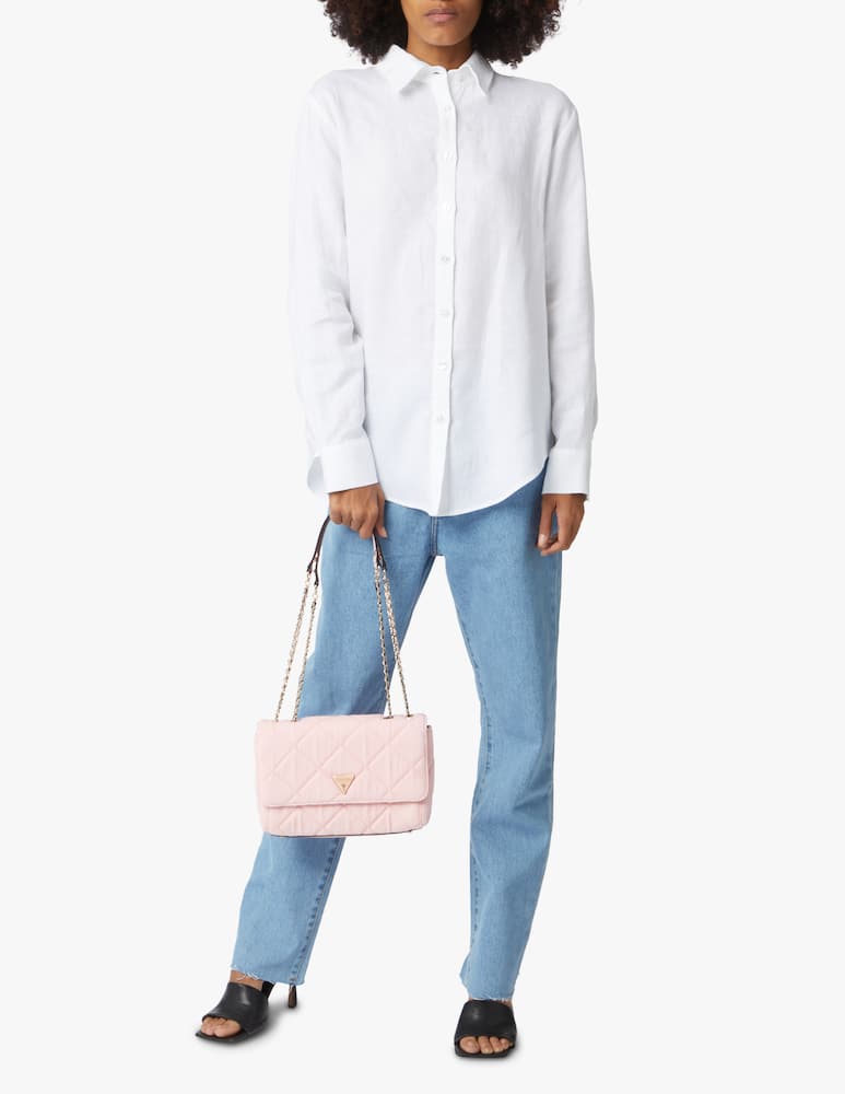 Guess Cessily convertible crossbody flap - pink - picture 2 Guess Cessily convertible crossbody flap - pink - picture 2