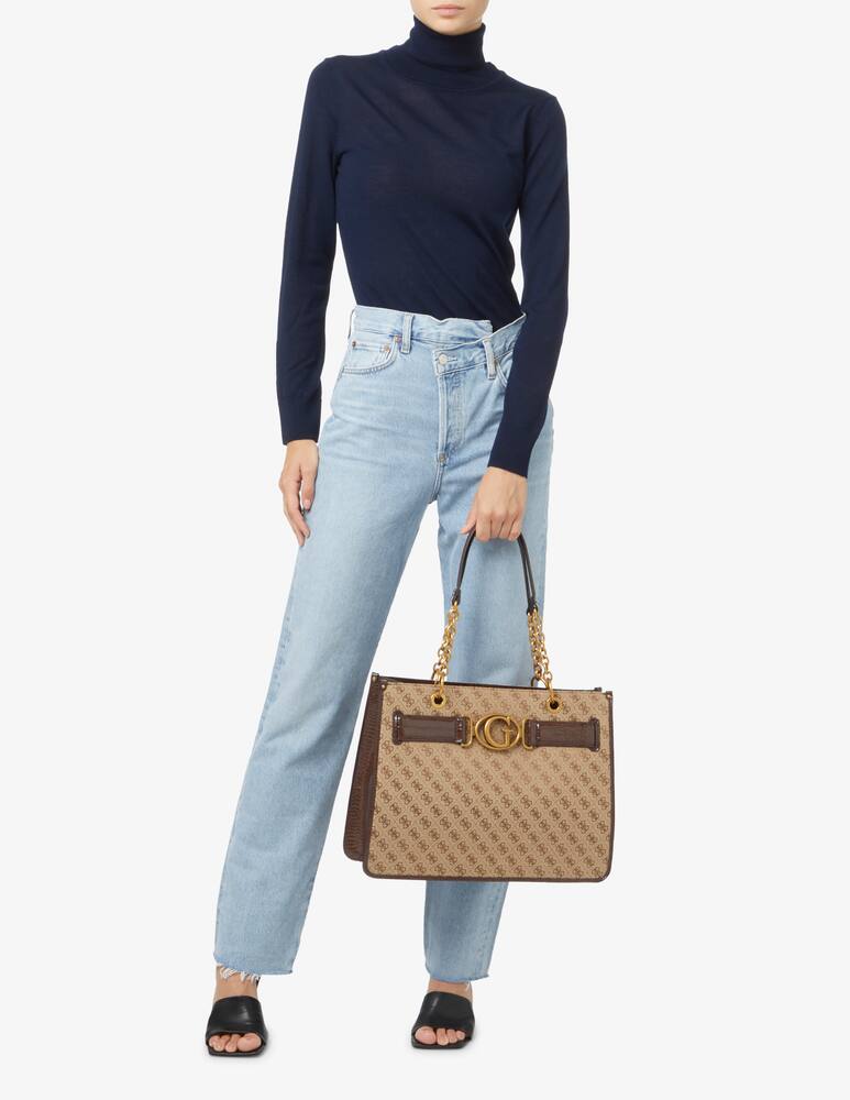 rinascente Guess Aviana tote bag - Brown