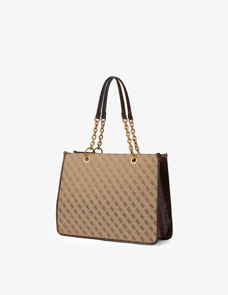 rinascente Guess Aviana tote bag - Brown