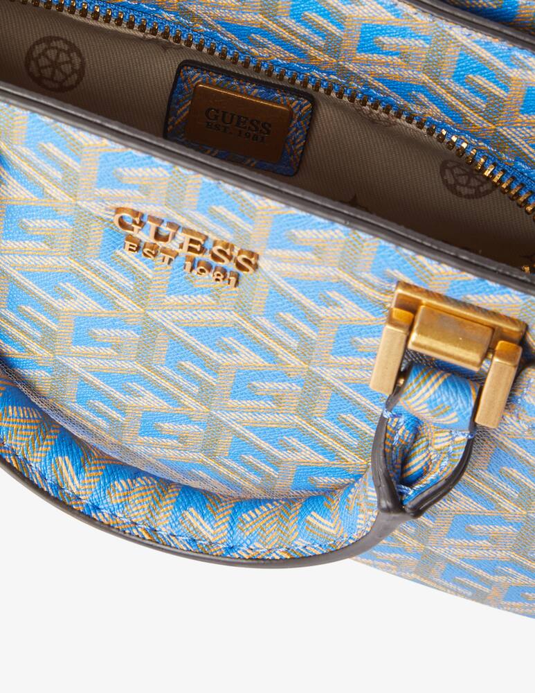 rinascente Guess Borsa mini a mano atene g cube logo Atene - Azzurro