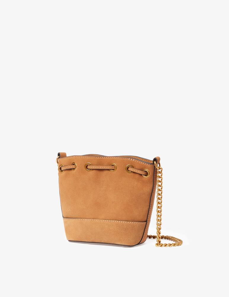 rinascente Guess Borsa micro secchiello scamosciata Kaoma - Marrone