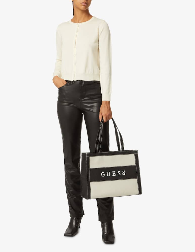 rinascente Guess Monique tote bag - White