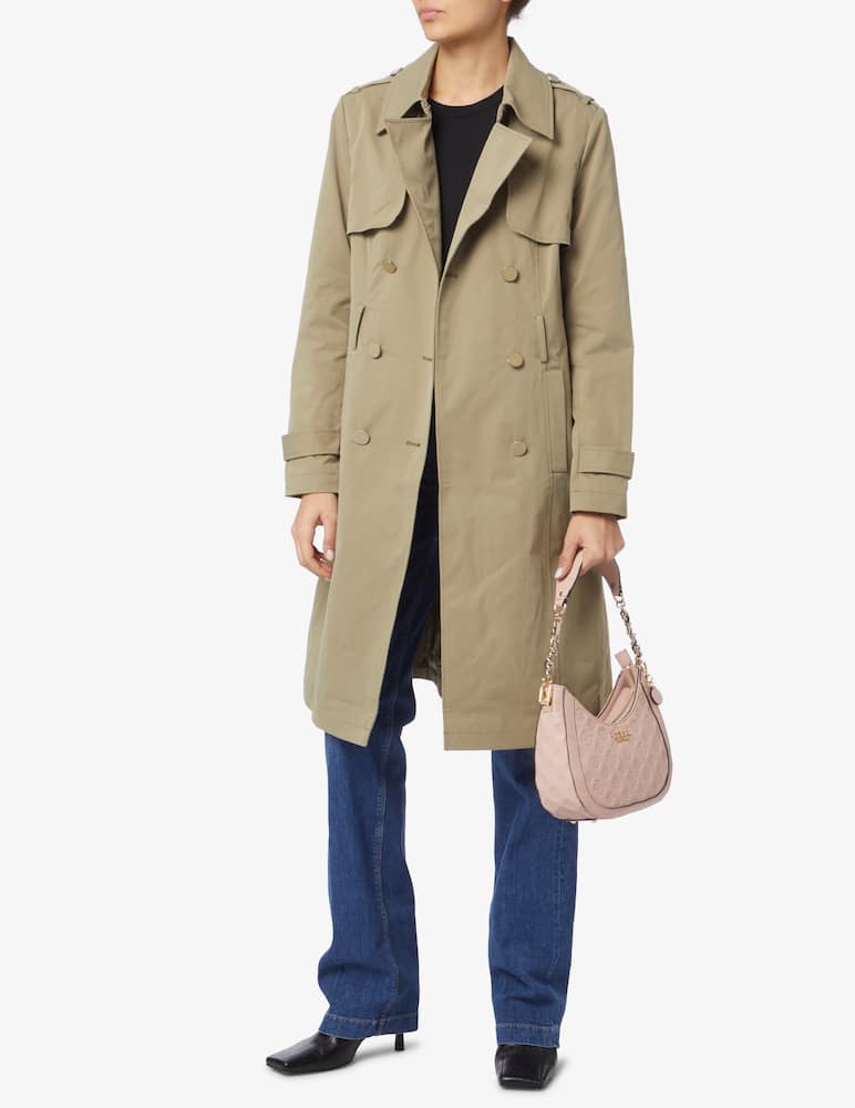 rinascente Guess Mini hobo abey logo impresso