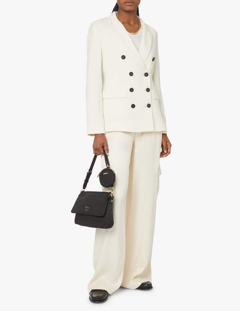 rinascente Guess Eco gemma top zip shoulder bag