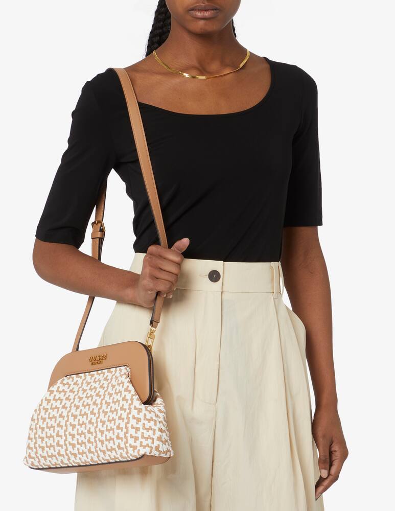 rinascente Guess Clutch abey intrecciata