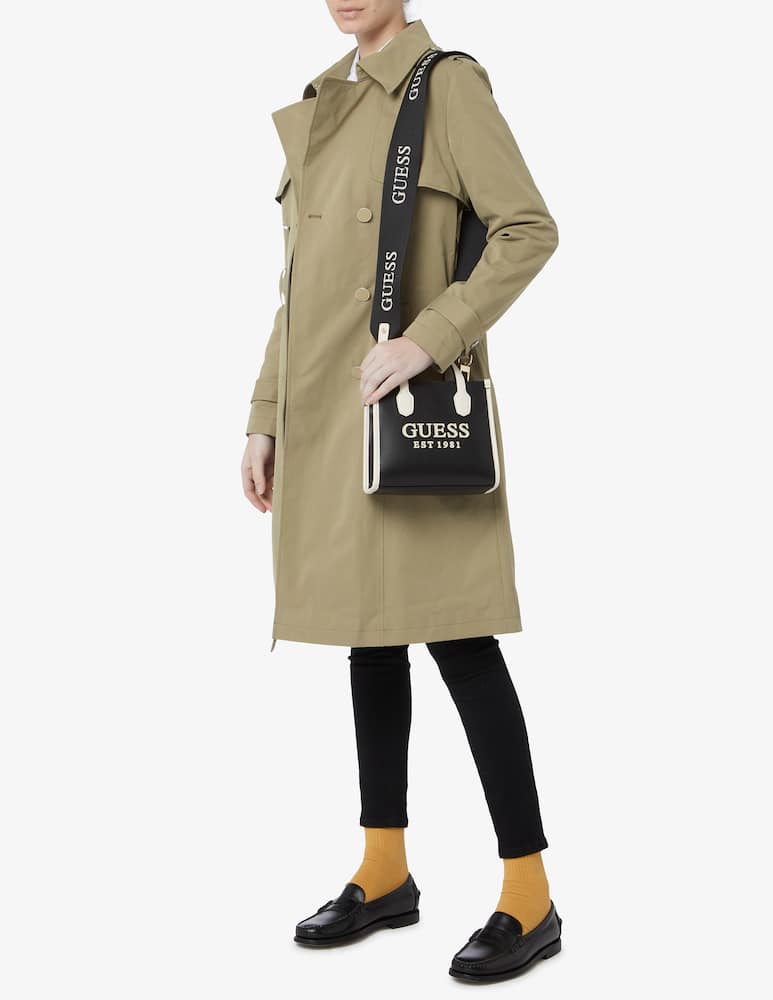 rinascente Guess Silvana two compartment mini tote