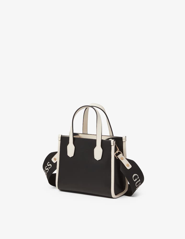 rinascente Guess Silvana two compartment mini tote
