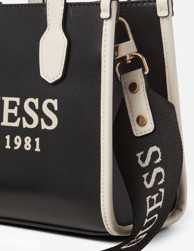 rinascente Guess Silvana two compartment mini tote