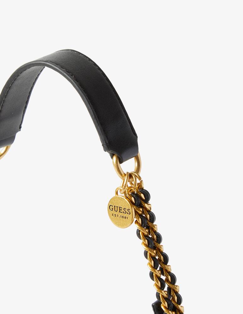 rinascente Guess Giully tweed shoulder bag