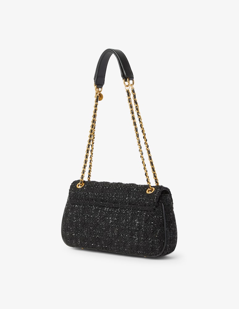 rinascente Guess Giully tweed crossbody bag