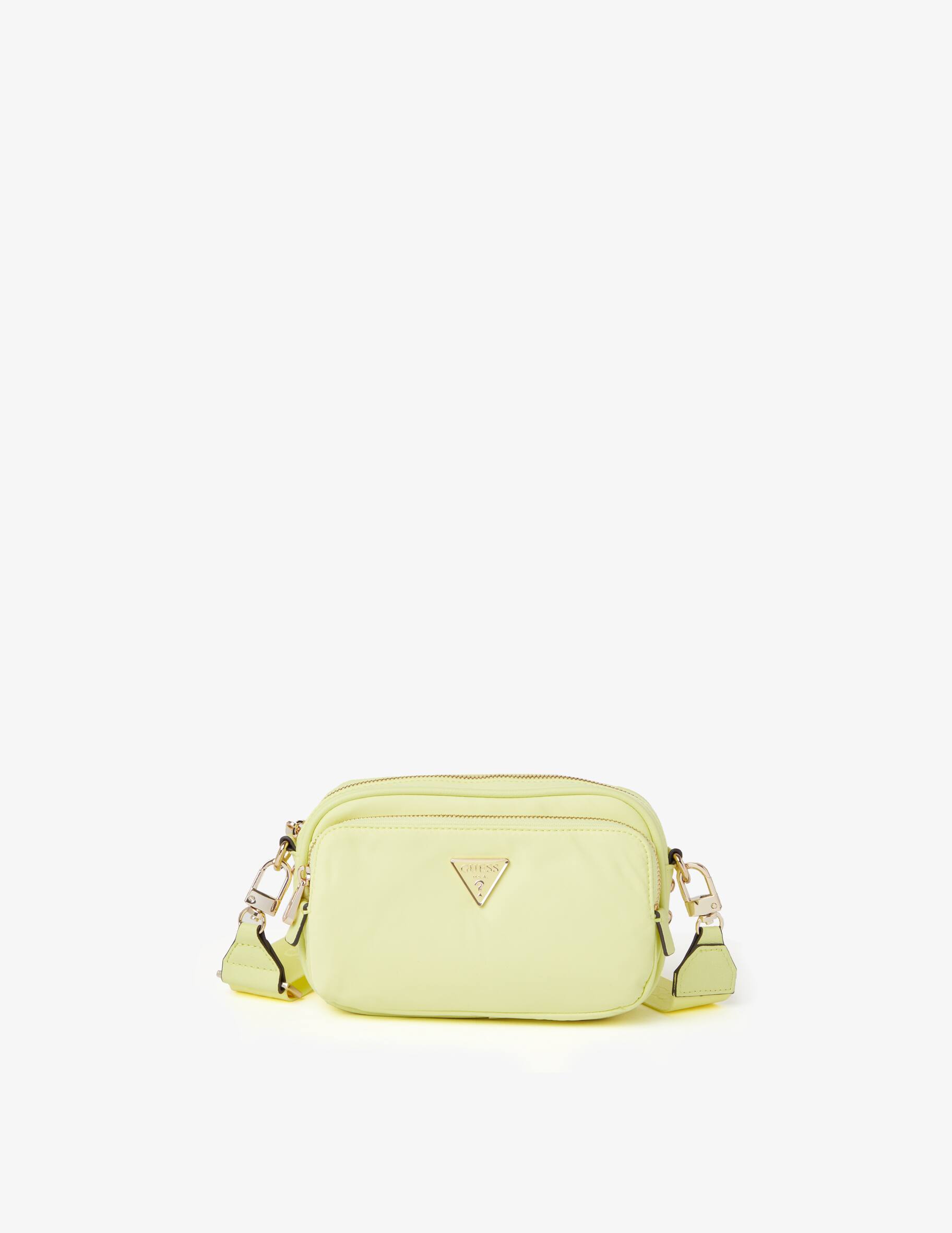【イエロー(LGL)】GUESS クロスボディバッグ (W)ECO GEMMA Crossbody Camera ゲス GUESS ECO GEMMA Crossbody Camera （LGL） クロスボディバッグ