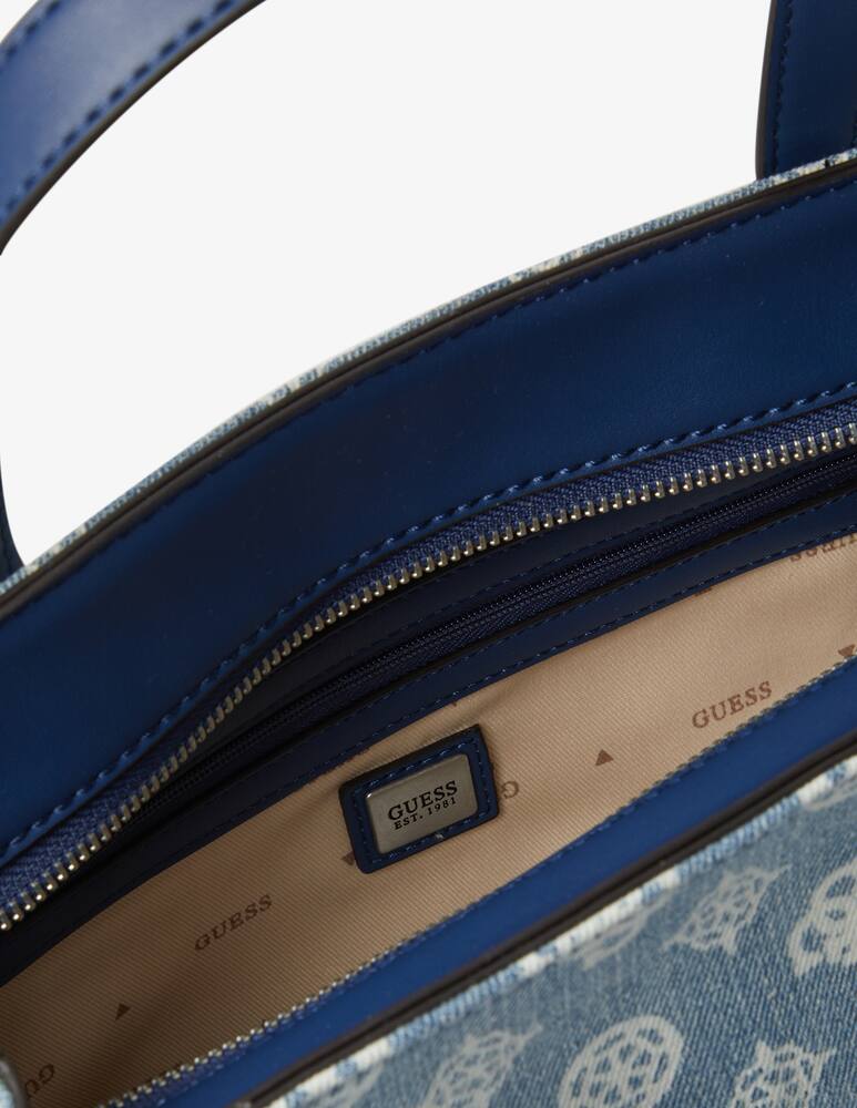 rinascente Guess Borsa a mano silvana denim