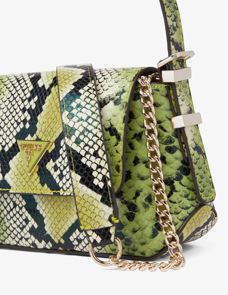 rinascente Guess Mini borsa a mano Desideria stampa pitone