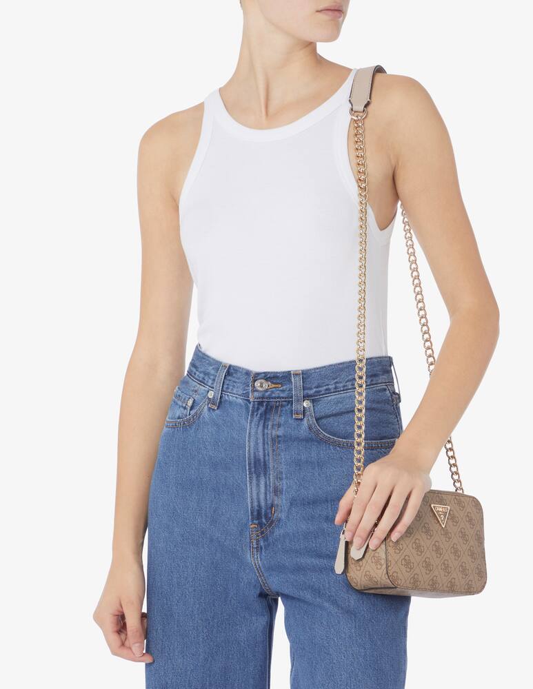 rinascente Guess Noel crossbody bag with logo