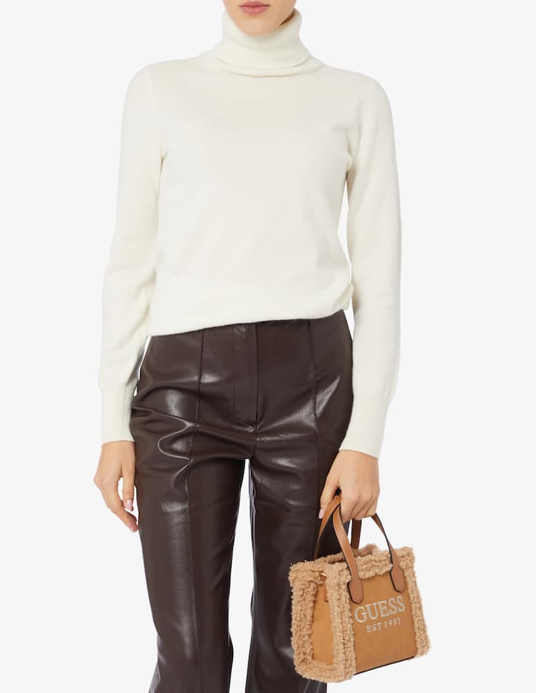 rinascente Guess Silva mini tote teddy bag