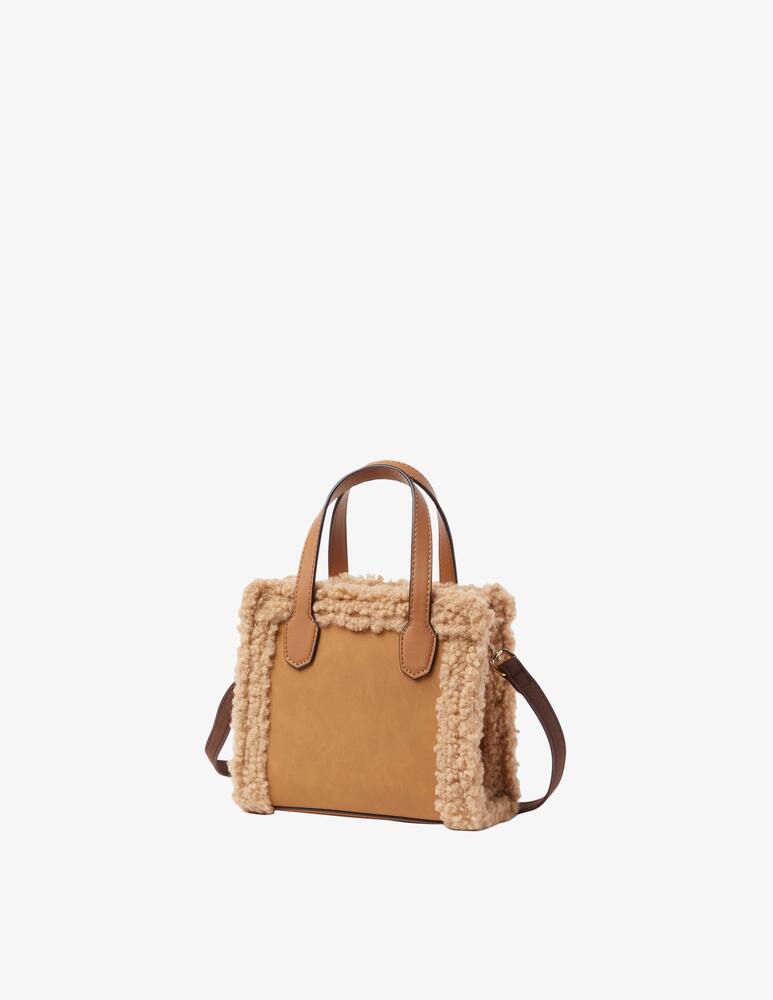 rinascente Guess Silva mini tote teddy bag