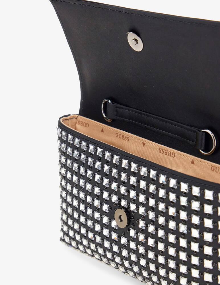 rinascente Guess Zalina studded clutch