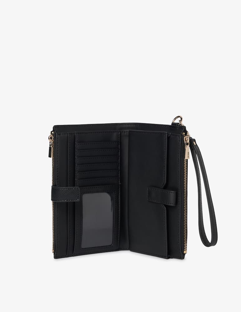 rinascente Guess Laurel double zip wristlet wallet