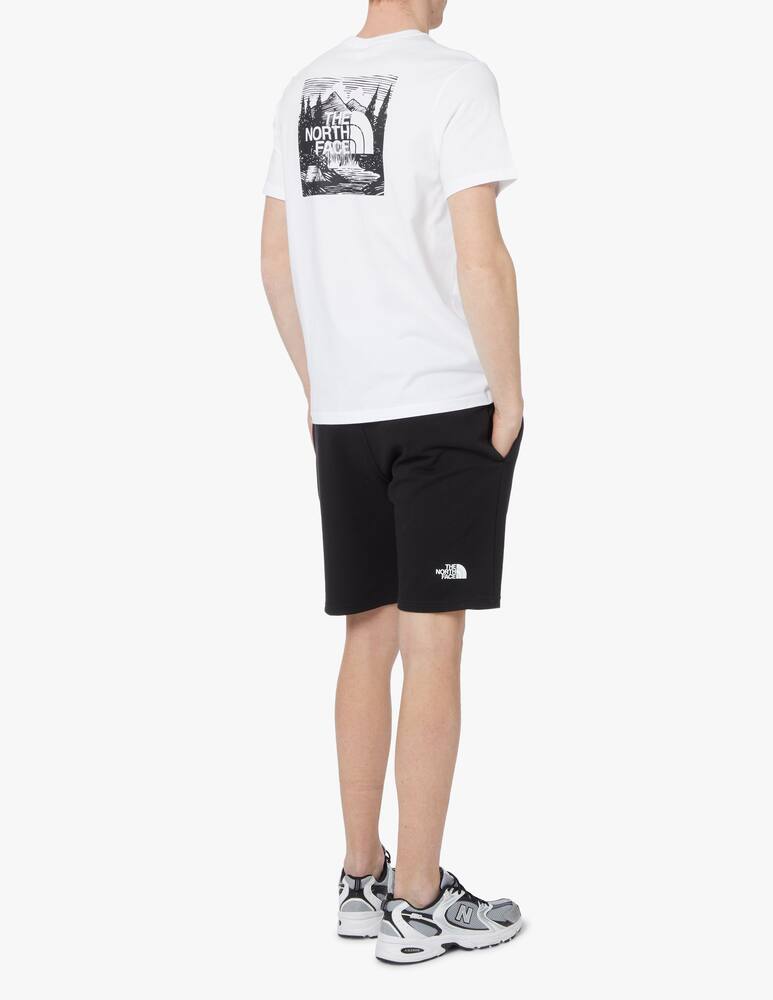rinascente The North Face Celebrative red box retro logo t-shirt - white