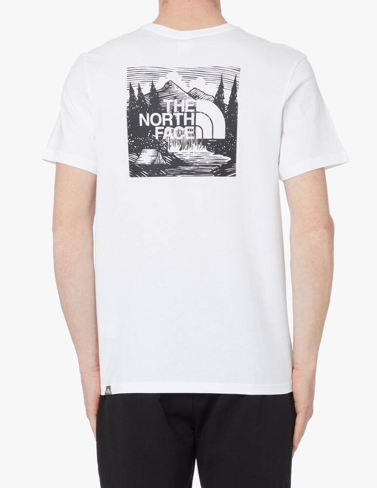 rinascente The North Face Celebrative red box retro logo t-shirt - white