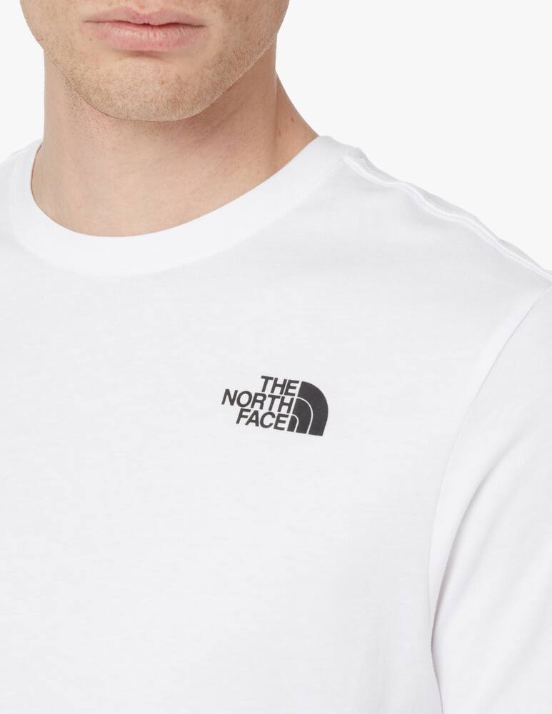 rinascente The North Face Celebrative red box retro logo t-shirt - white