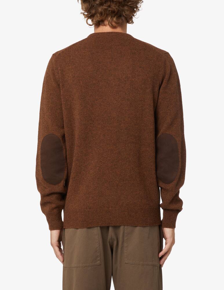 rinascente Barbour Lambswool crewneck jumper - Brown
