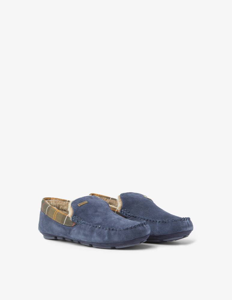 Barbour Mocassino imbottito con pelo - Blu - immagine 2 Barbour Mocassino imbottito con pelo - Blu - immagine 2