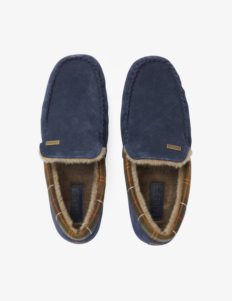 Barbour Mocassino imbottito con pelo - Blu - immagine 3 Barbour Mocassino imbottito con pelo - Blu - immagine 3