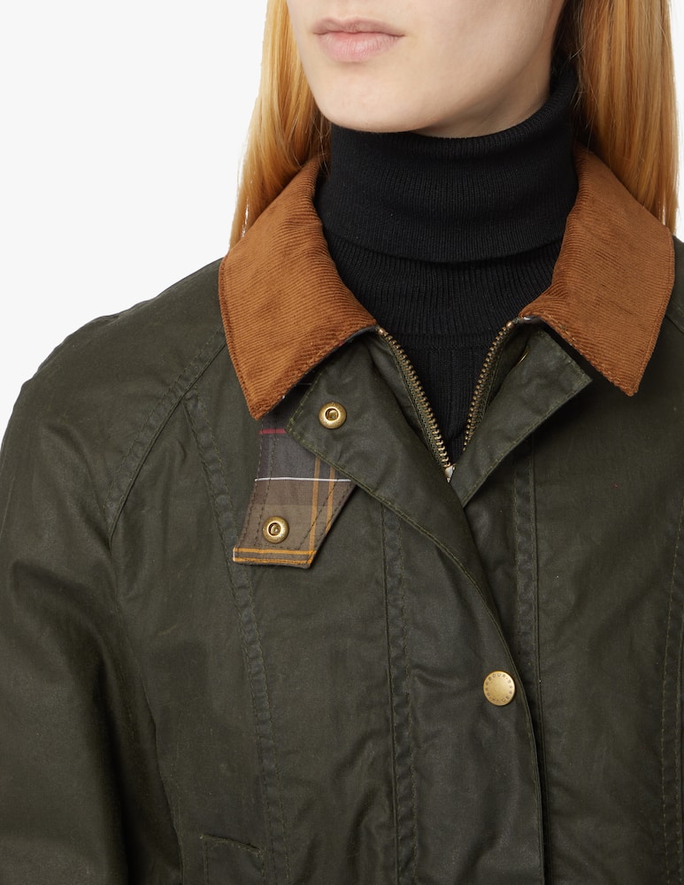 Barbour Beadnell waxed cotton lightweight jacket - teal - picture 4 Barbour Beadnell waxed cotton lightweight jacket - teal - picture 4