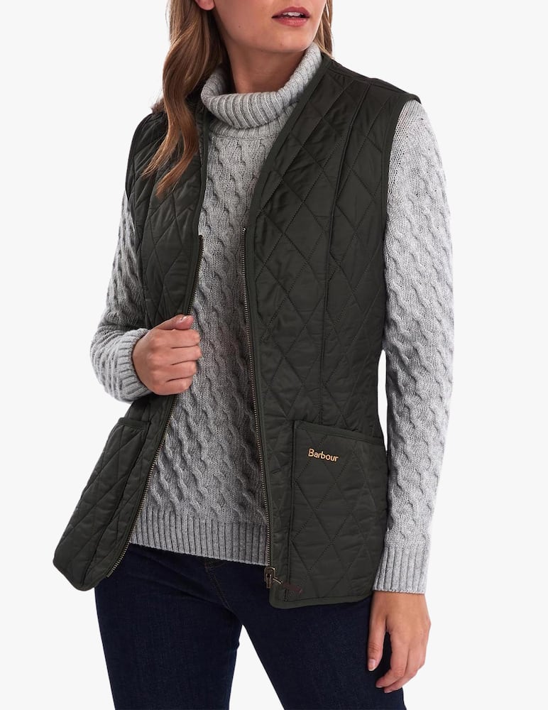 Barbour Gilet Lady Betty in lana - Verde - immagine 2
