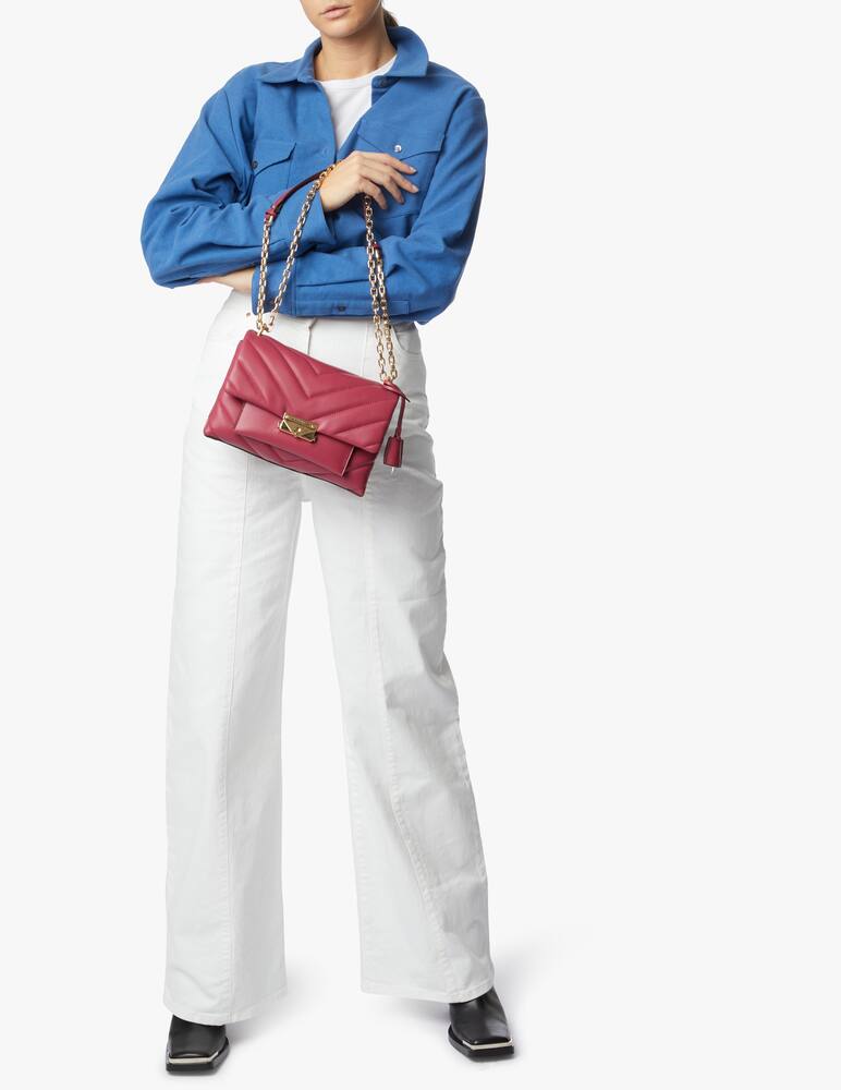 rinascente Michael Michael Kors Cece Md Cnv Chain Borsa a Spalla