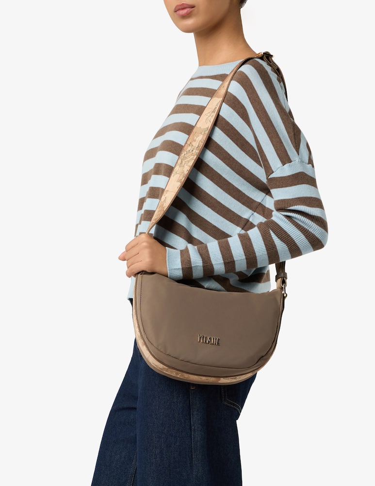 Alviero Martini Prima Classe Crossbody half moon bag - picture 2