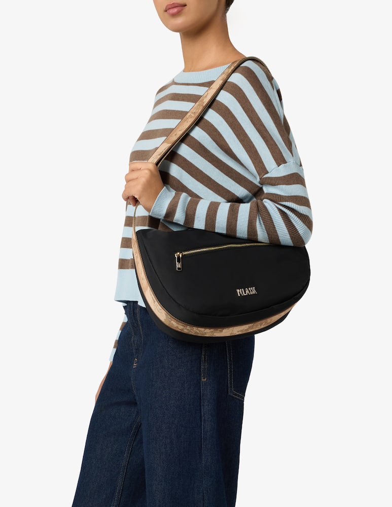 Alviero Martini Prima Classe Crossbody halfmoon bag - picture 2 Alviero Martini Prima Classe Crossbody halfmoon bag - picture 2