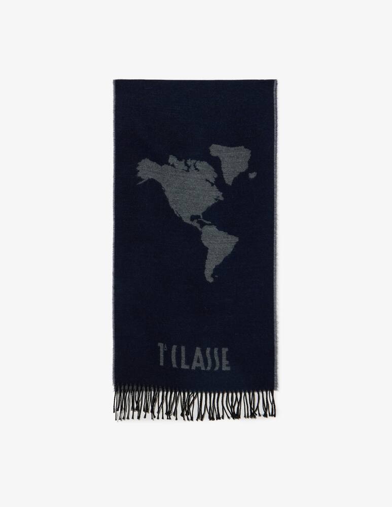Alviero Martini Prima Classe Geographic scarf - picture 1