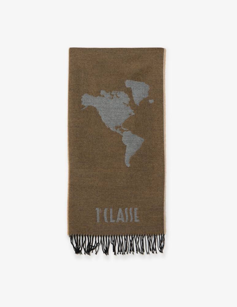 Alviero Martini Prima Classe Geo print scarf - picture 1