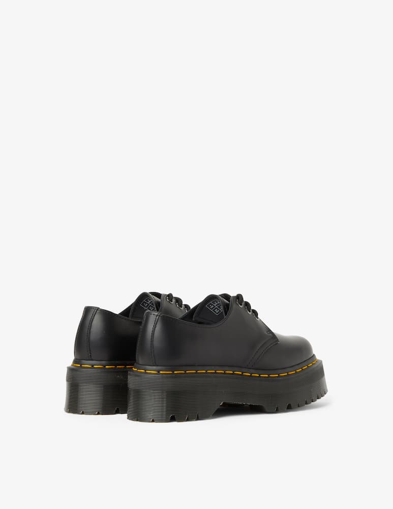Dr. Martens Scarpe platform di pelle 1461 Quad - immagine 4