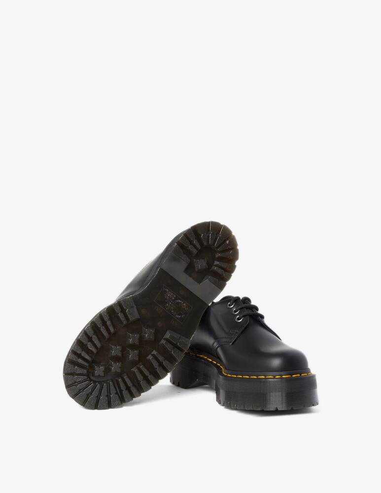 Dr. Martens Scarpe platform di pelle 1461 Quad - immagine 5