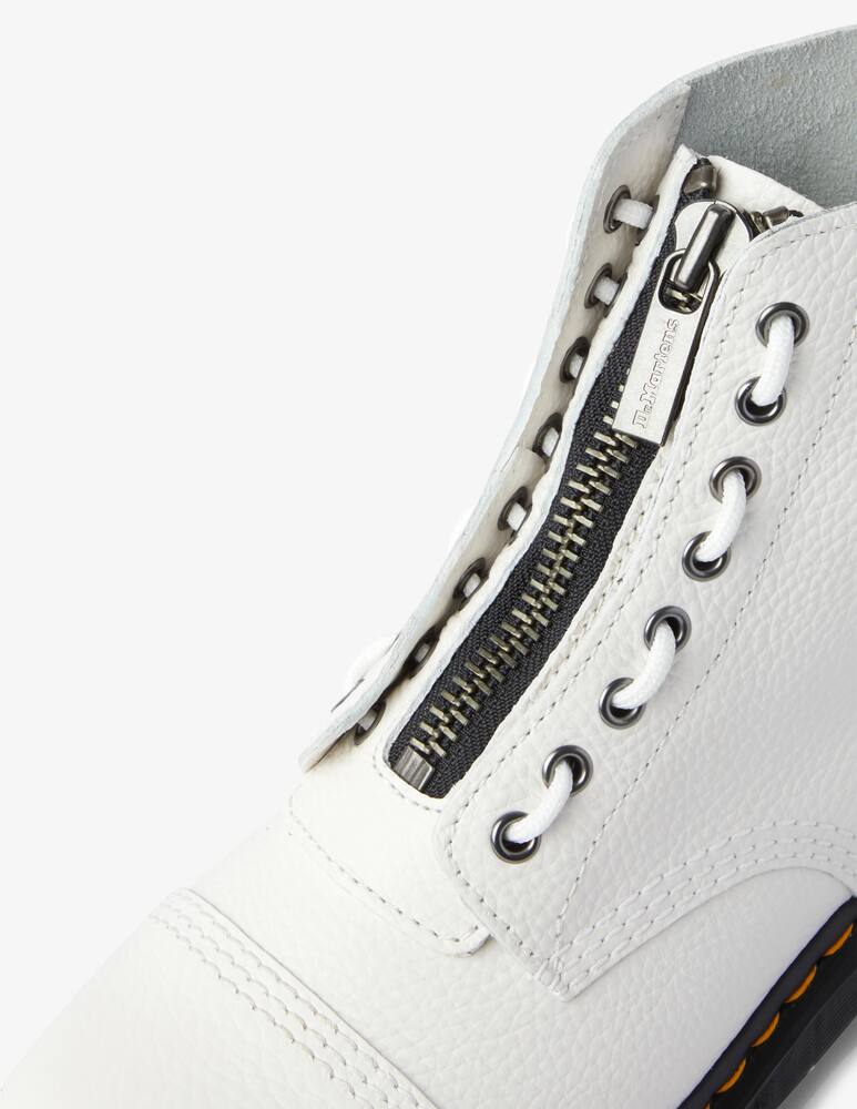 rinascente Dr. Martens Anfibi in nappa fresata Sinclair - bianco