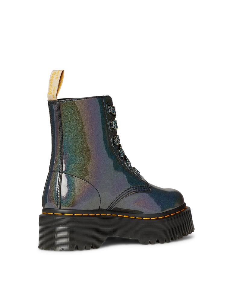 rinascente Dr. Martens Vegan Molly ologram lace up bootie