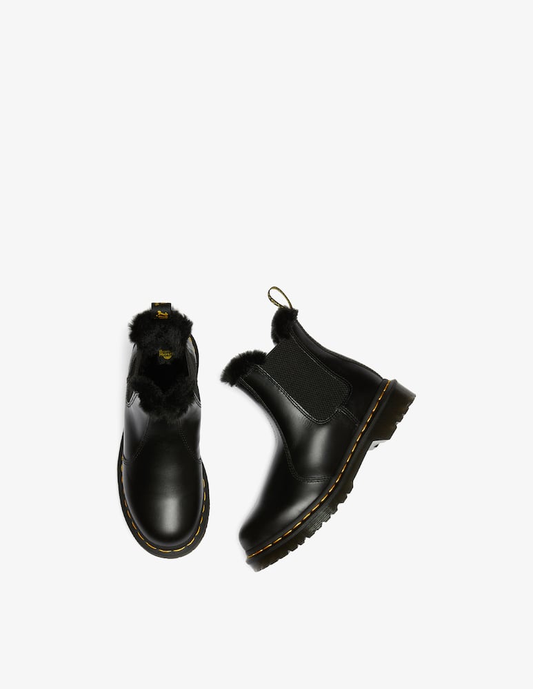 Dr. Martens Stivaletti Chelsea 2976 Leonore Con Rivestimento Interno In Pelliccia Sintetica - immagine 5 Dr. Martens Stivaletti Chelsea 2976 Leonore Con Rivestimento Interno In Pelliccia Sintetica - immagine 5