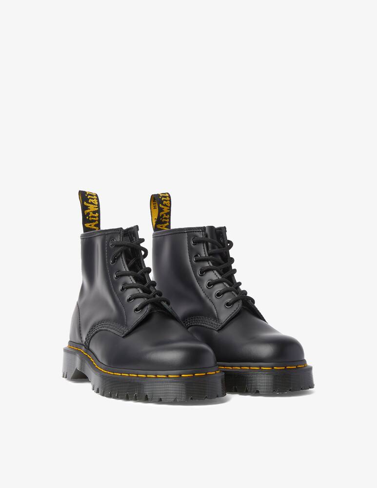 rinascente Dr. Martens 101 Bex smooth biker boots - black